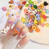 20Pcs Nail Charms Exquisite Shape Waterproof Resin DIY Nail Art 3D Decoration Cartoon Manicure Jewelry Nail Supplies