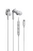 Проводные наушники Audio Technica Lightning с микрофоном iPhone Heavy Bass White ATH-CKS330Li 1,2 м