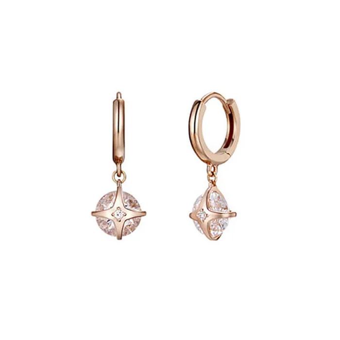 D-LightBrilliance3 One-Touch Earrings_251500086