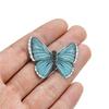40pcs Colorful Butterfly Wings Stickers Epoxy Resin Fillings Plant Sticker for DIY Silicone Mold Filler Nail Art Crafts Decor