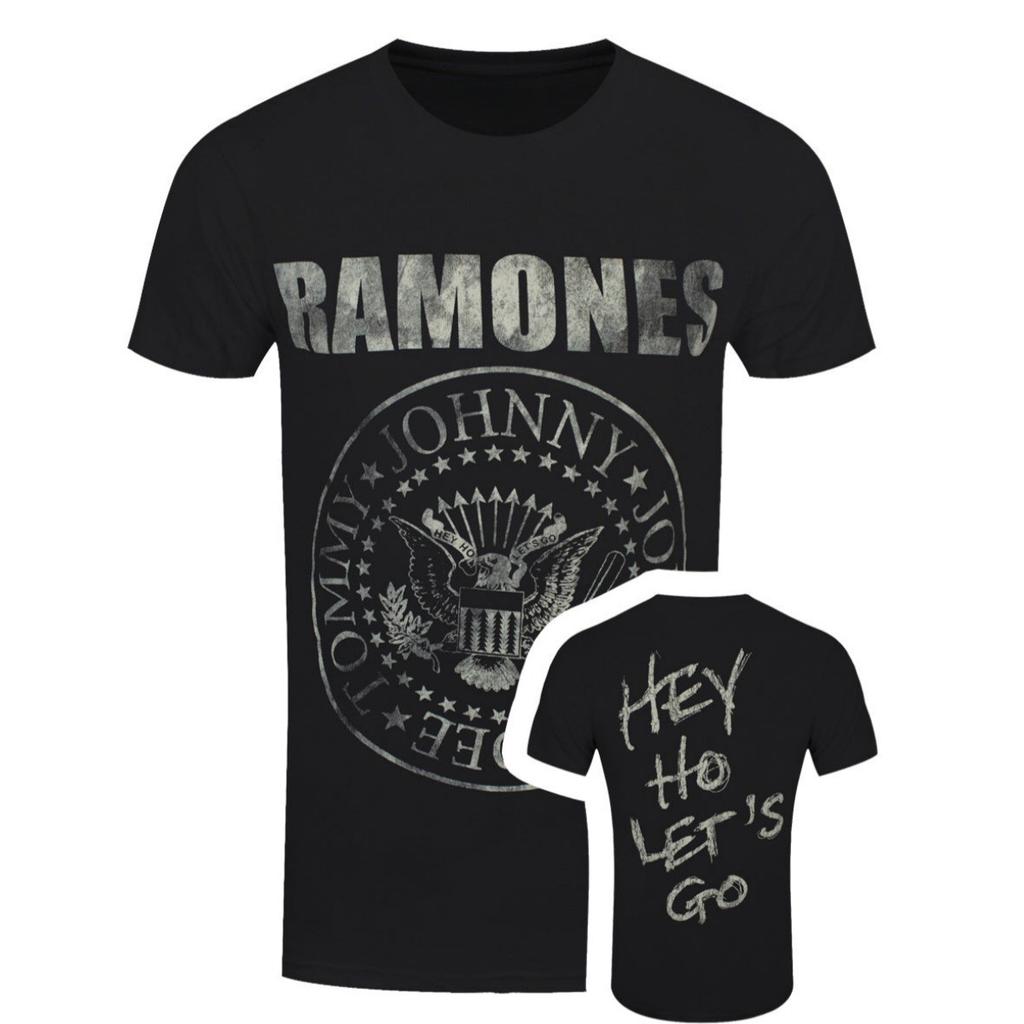 Полиэстеровая футболка с графикой Ramones, унисекс, летняя, с коротким рукавом, модный бренд, футболка, роскошная, повседневная, винтажные футболки
