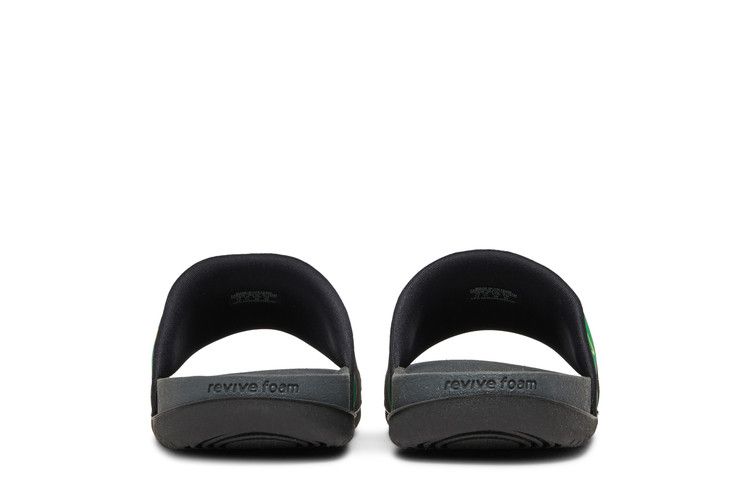 Men's Slides Nike Offcourt Slide Oregon Black/Apple Green/Yellow Strike/Anthracite