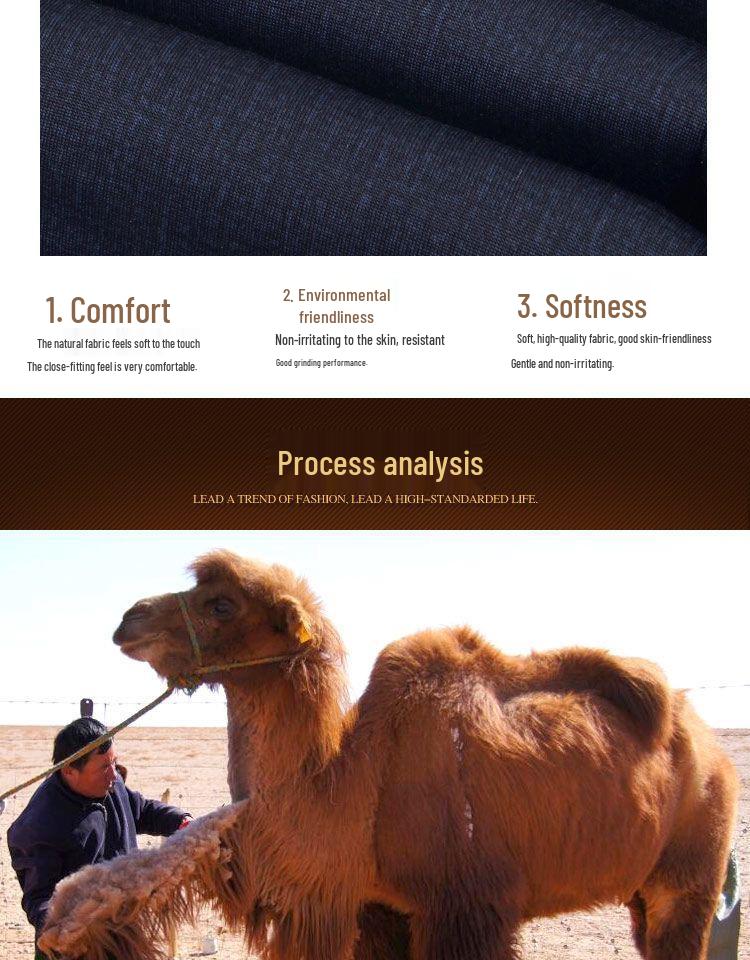 Мужской теплый зимний комплект: Хлопковый утепленный костюм (куртка и брюки) для пожилых – с флисовой подкладкой, верблюжий пух, идеально для папы или дедушки.