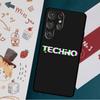 Музыкальный чехол в стиле техно для Samsung Galaxy S23 S21 S22 Ultra Plus S20 FE Note 20 Note 10 S8 S9 S10 Plus, чехол