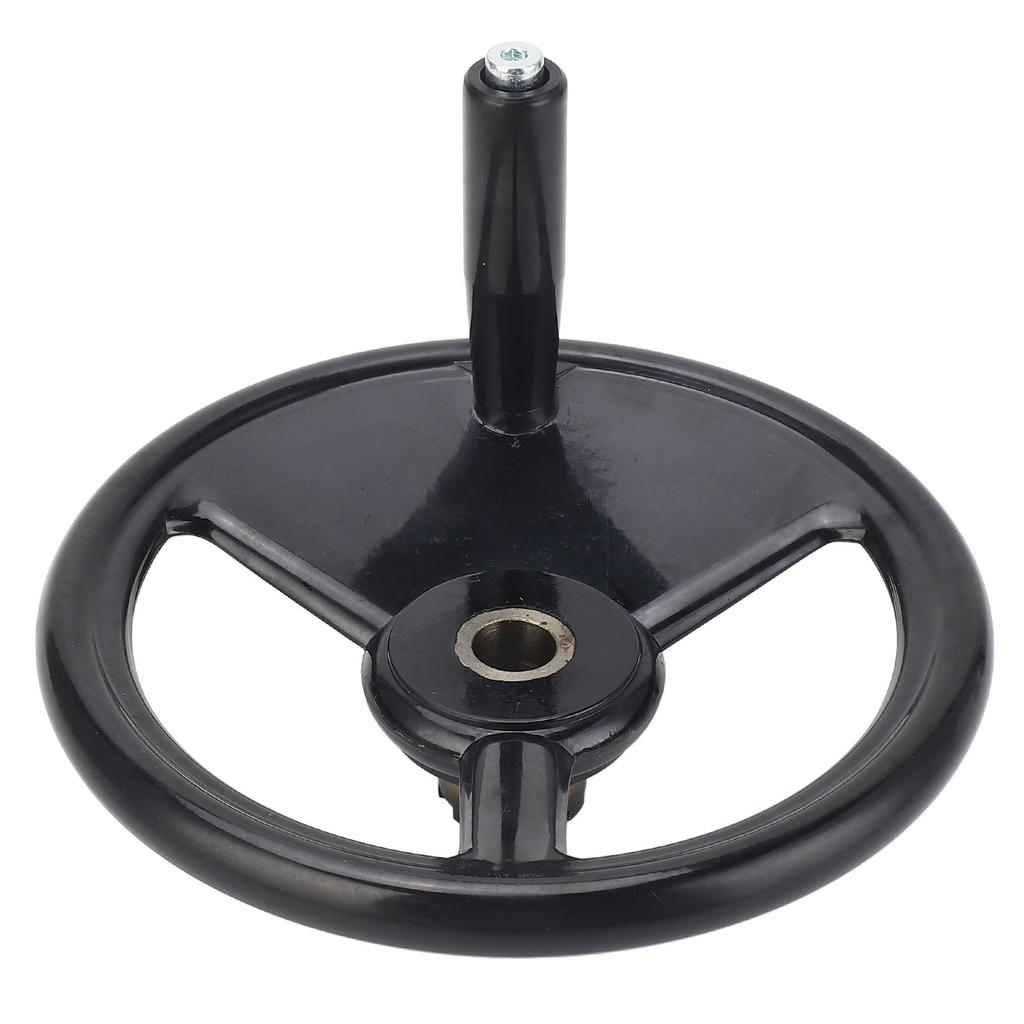 Milling Hand Wheel 22x250mm Engineering Plastics Multifunctional Round Shape Hand Wheel for Grinders