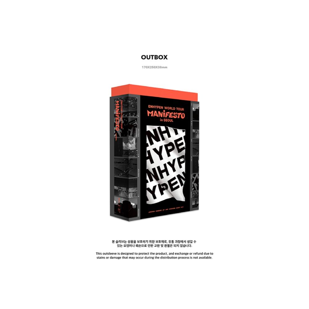 ENHYPEN WORLD TOUR MANIFESTO In SEOUL DVD Digital Code
