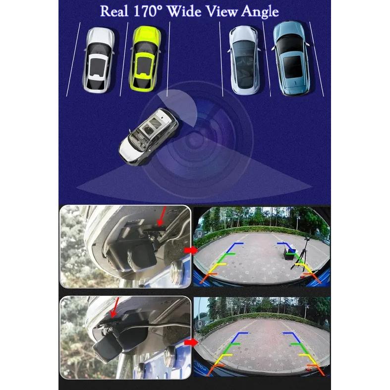 170° Golden Lens AHD 1080P Vehicle Car Rear View Camera For Citroen C4 2004-2018 C5 MK2 2007-2017 C5 4D Sedan (X7) Car Monitor