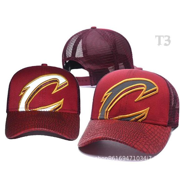 Nba Cavaliers James The Same Flat Edge Baseball Cap Flat Cornice Hat Hip Hop Burgundy Men'S And Women'S Hipster Hat