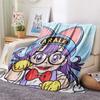 Dr. Slump  Print Flannel Blanket, High quality Comfortable for All Seasons, Home Decor, Warmth and Comfort