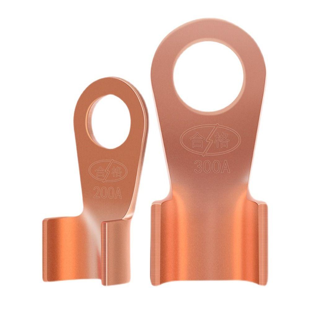 10pcs/pack 10A-80A OT Cable Connector Kit Copper OT Lugs Ring Crimp  Electric Accessory