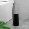 Stainless Steel Long Handled Toilet Brush Holder Set Standing Stand Cleaning Brush Toilet Brush