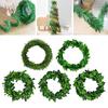 5Pcs 100CM Artificial Green Leaf Garland Kit DIY Indoor Outdoor Hanging Fake