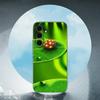 Лист Божья коровка Ромашка Для Samsung Galaxy S25 S24 S23 Ultra S22 S21 Plus S20 Черный Мягкий Силиконовый Защитный Чехол