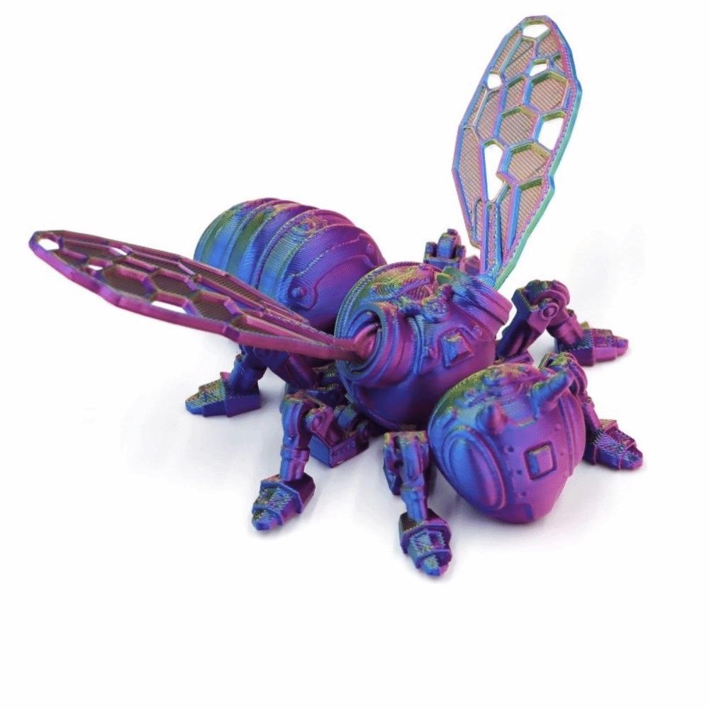 Movable Joint Mechanical Bee Toy Wing Joints Movable Joint Insect Toy Home Decorations