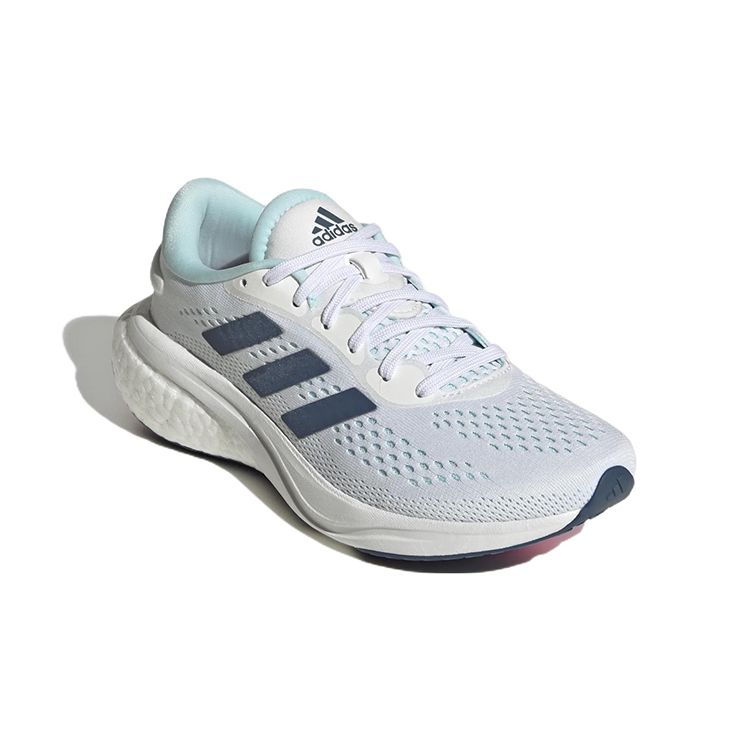 adidas Детские кроссовки Supernova 2.0 J White Почти Blue Cloud-White Wonder-Steel GX9785