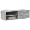 Wooden Cabinet Grey Sonoma 100.5 x 39 x 30 cm Engineered Wood