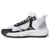 Adizero Select Fashion Versatile Non-Slip Durable Lightweight Mid-Top Basketball Shoes Unisex Sneakers White Black Silver IE9322
