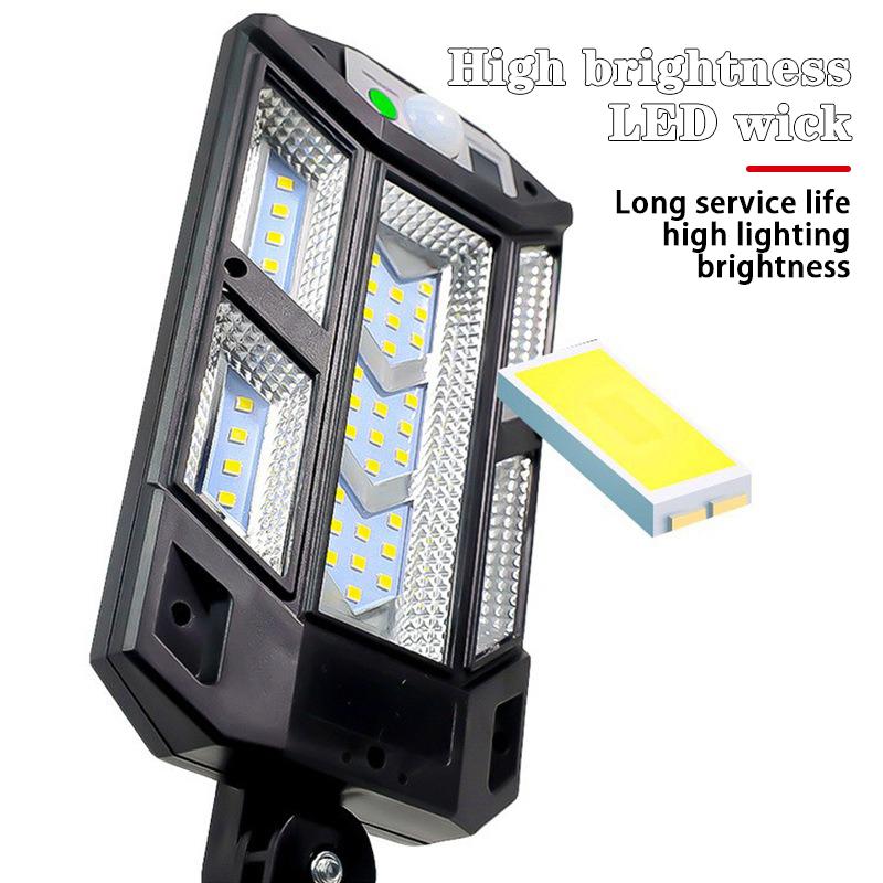 20000LM High-power LED Solar Lamp Motion Sensor with 3 Modes IP65 Waterproof Solar Street Light Porch Courtyard Outdoor Lighting