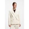 BoSS Women S Regular Fit Stretch Cotton Blazer Open White 50557428131