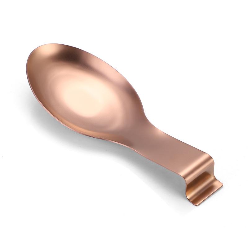 Large Stainless Steel Spoon Holder Heat Resistant Stable Base for Cooking Coffee Table Kitchen