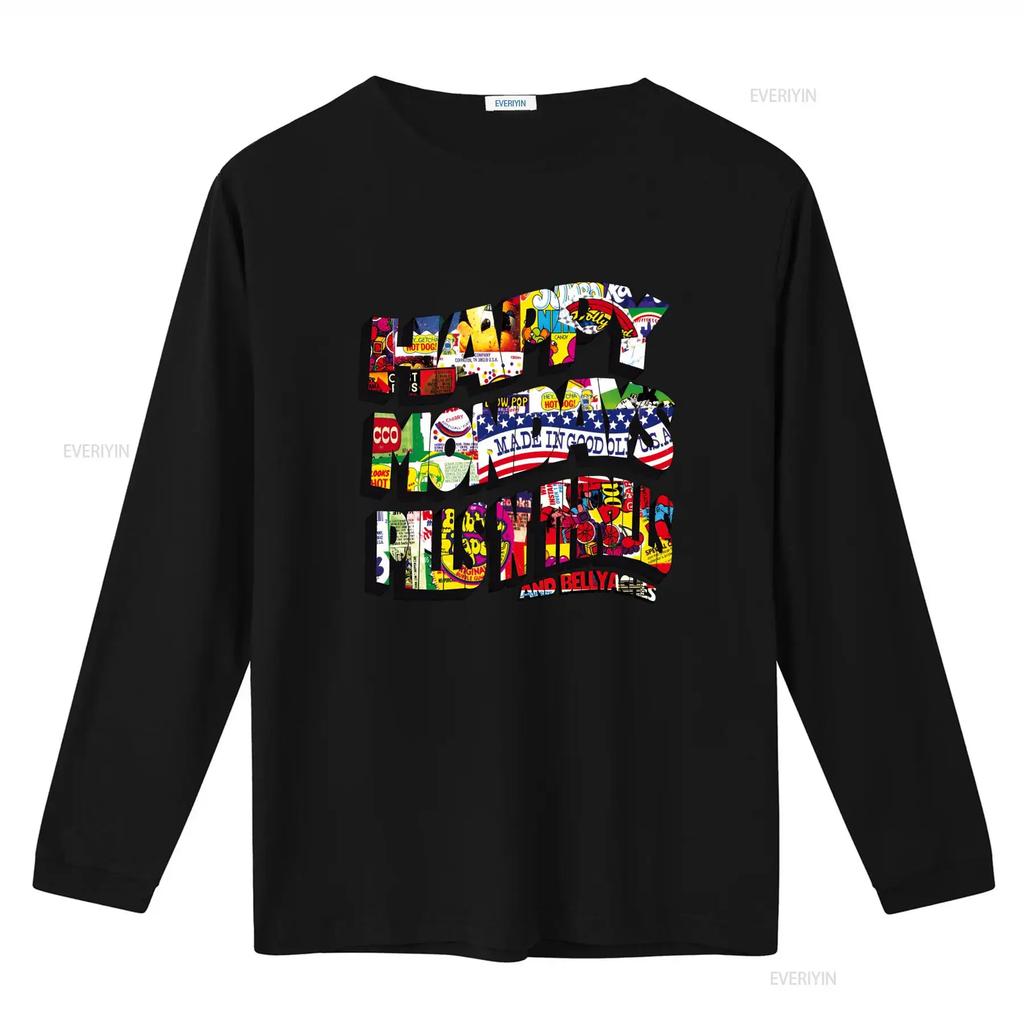 Happy Mondays PILLS N THRILLS Bellyaches Kinky Afro Loose Fit Step On Print T Shirt for USA Market vintage Washed
