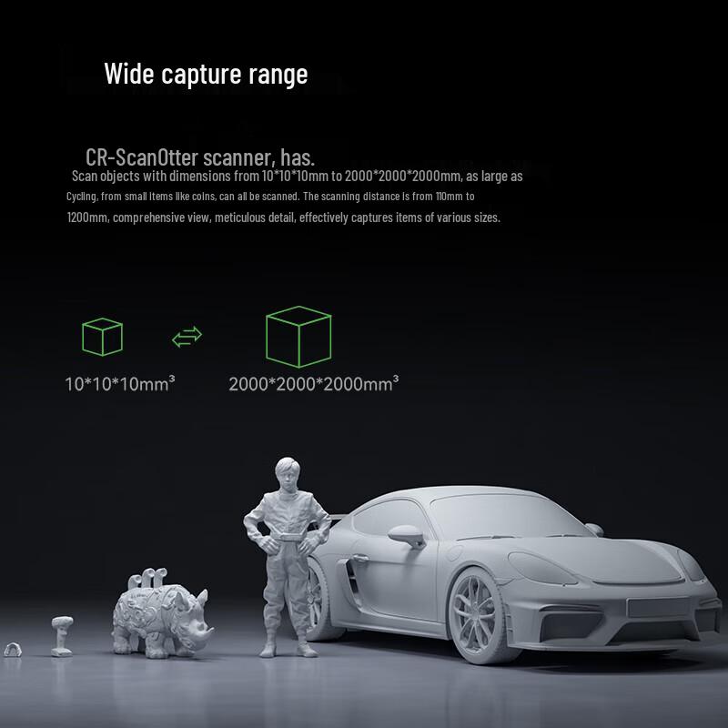 3D-сканер CREALITY CR-Scan Otter, китайская вилка (адаптер в комплекте)