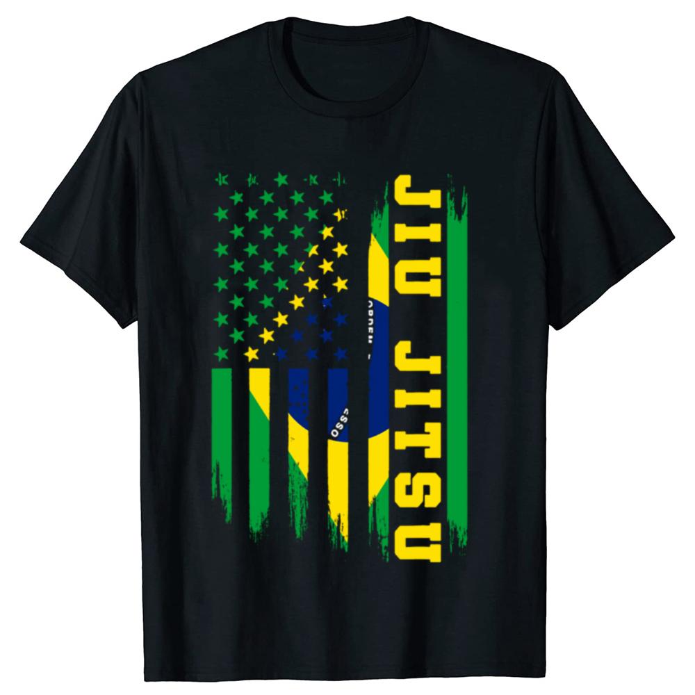 Jiu Jitsu Brasil BJJ T Shirts Graphic Cotton Streetwear Short Sleeve Birthday Gifts Summer Style T-shirt Mens Clothing