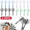 3-15Pcs Integrated Dart Flights and Shafts Anti-fall Professional Darts Plastic Integrated Dart Shaft and Flights Dart Accessory