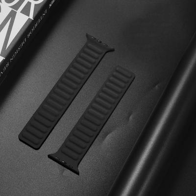 Ремешок Leather Link с магнитной застежкой для Iwatch Series 6 5 4 3 2 42/44 мм