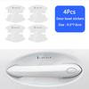 4Pcs TPU Car Transparent Door Bowl Handle Protective Film Sticker For Lincoln Continental MKZ Town-car Aviator MKX Energy Zephyr UU111