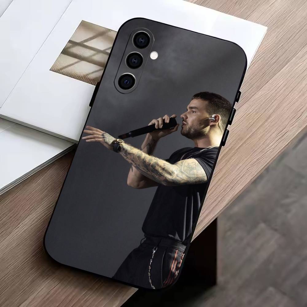 Чехол для телефона певца Лиама Пейна-LP для Samsung Galaxy A73,A72,A71,A70,A53,A52,A51, Мягкий силиконовый черный чехол
