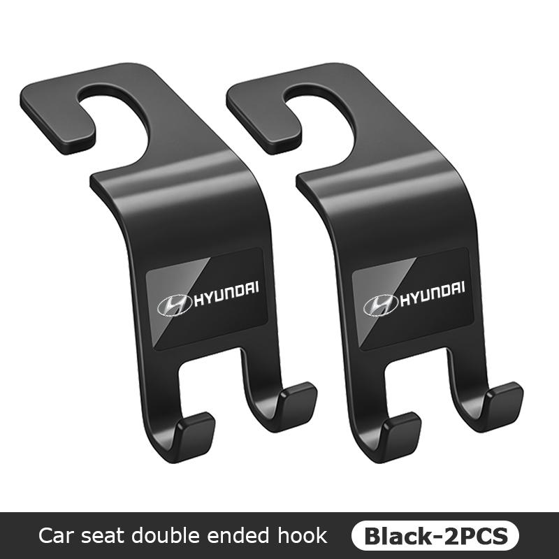 Car Seat Back Hook Mobile Phone Bracket Handbag Hanger Interior Accessories For Hyundai Genesis Azera GDI i10 i20 i30 i40 ix20 lh3