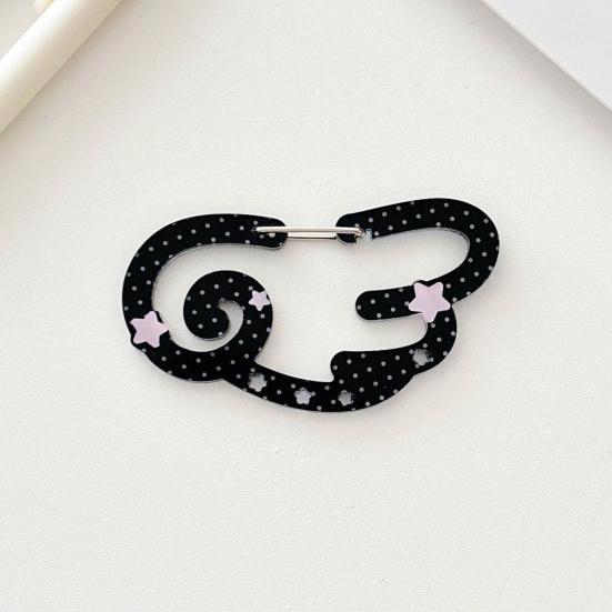 Акриловый брелок с крючком-клипсой, легкая подвеска-украшение, брелок для ключей, шарм для сумки/автомобиля, аксессуар для рюкзака