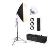 Комплект софтбокса для фотосъемки, 50x75 см, фотобокс, фотосветильник, в комплекте штатив и сумка для хранения, легко брать с собой в студийную портретную съемку