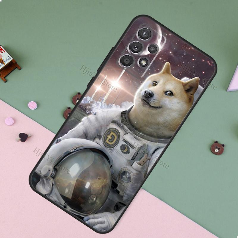 Doge Meme Kabosu Fundas For Samsung A53 A33 A23 A13 A73 A12 A22 A32 A42 A52 A72 A50 A51 A71 A14 A34 A54 Case