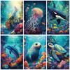DIY Diamond Painting Underwater World Cross Stitch Kit Mosaic Art Diamond Painting Full Circle/Square Diamond Home Decoration