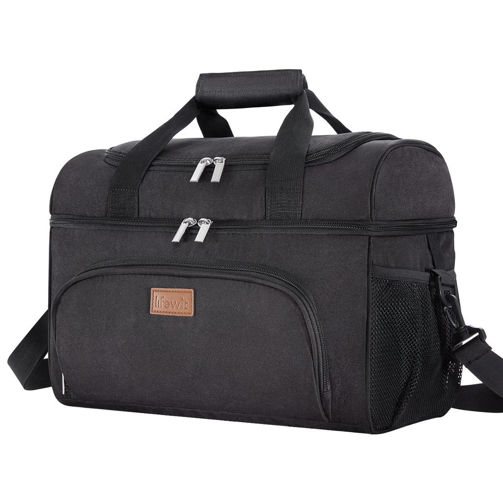 Lifewit Cooler Large Cold Heat можно переносить или переносить, а также хранить обеды, изолированный, отлично подходит для занятий спортом. Cherry Blossom Box, емкость 23 л, 3-слойная изоляция,