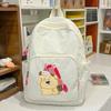 Schoolbag new embroidered backpack junior high school high-value schoolbag women's Japanese lightweight large-capacity casual backpack