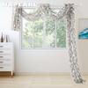 1 шт. NAPEARL жаккардовый романтический занавес на окно, дверь, тюль, занавеска с цветами, тюль, балдахин для дома, свадебная арка, декор, домашний декор