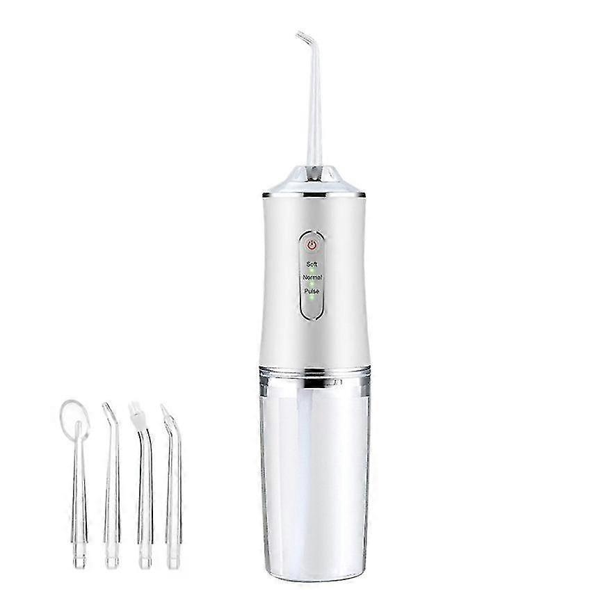 Electric Waterproof Teeth Cleaner: Get A Powerful, Portable Deep Cleaning Experience With Usb Rechargeable Water Spray less