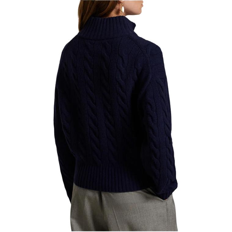 Polo Ralph Lauren Cable Knit Turtleneck Sweater Women Sweater 211972130-004