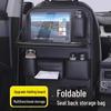Car Back Seat Storage Bag with Tray