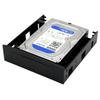 Пластиковый ABS Держатель для SSD 2,5 дюйма и HDD 3,5 дюйма в отсек 5,25 дюйма для корпуса ПК