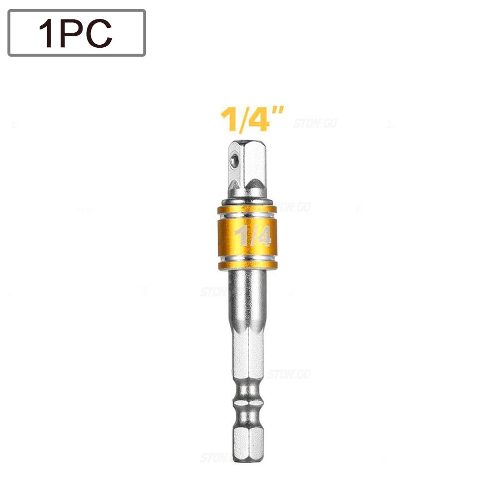 Удлинитель для ударного гайковерта, удлинитель, переходник, шестигранник для высокоскоростной гайки, квадратный гаечный ключ с наружной резьбой 1/4 3/8 1/2