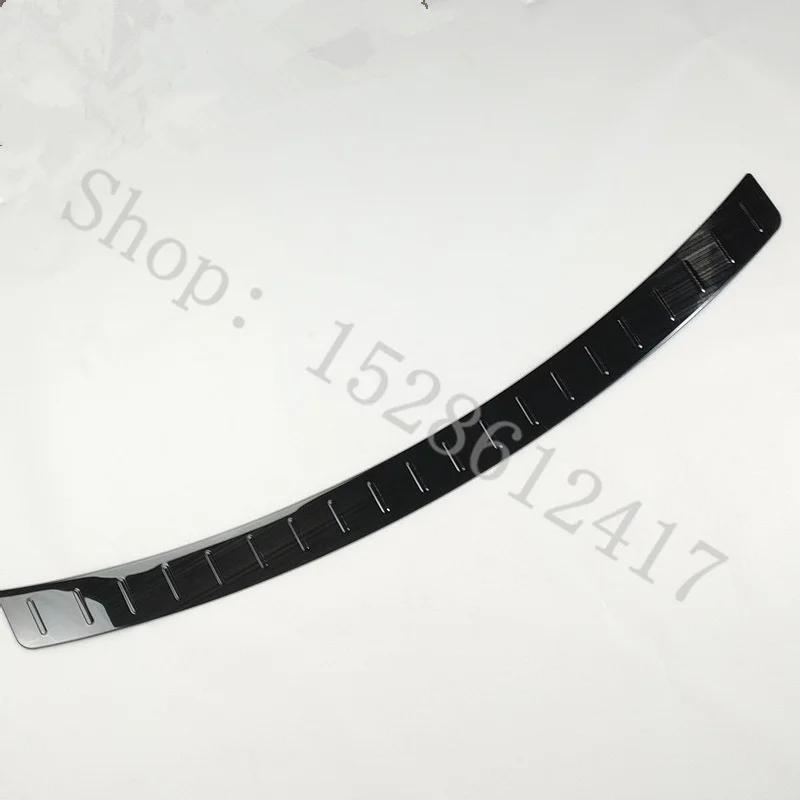 For Infiniti QX70 2013 2014-2019 Rear Door Bumper Protector sill plate/ Trunk Tread Plate Trim rear styling car accessories