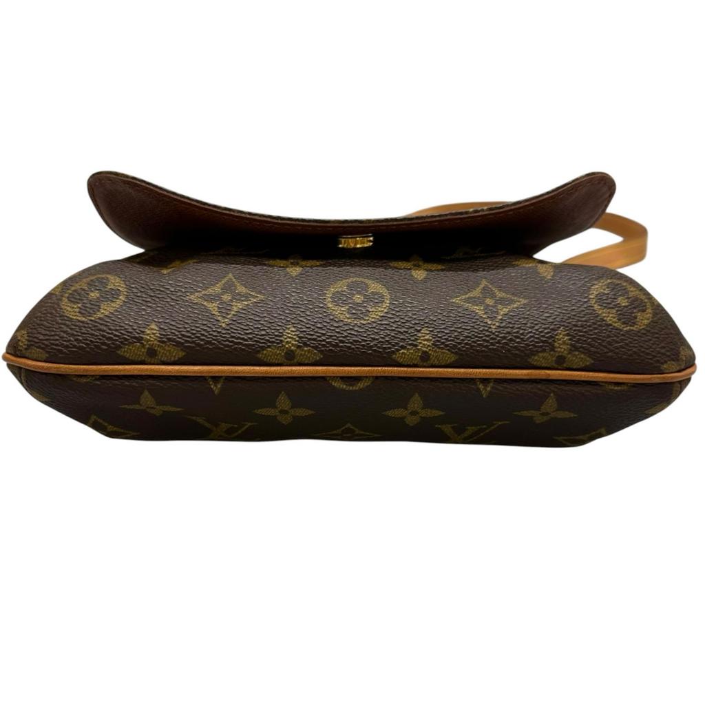LOUIS VUITTON Mudget Salsa M51258 Shoulder Bag Brown Women used