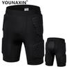 Unisex Black Basketball Shorts Football Soccer Cycling Sports Bottoms Anti-collision Breathable Elastic Shorts M L XL 2XL 3XL