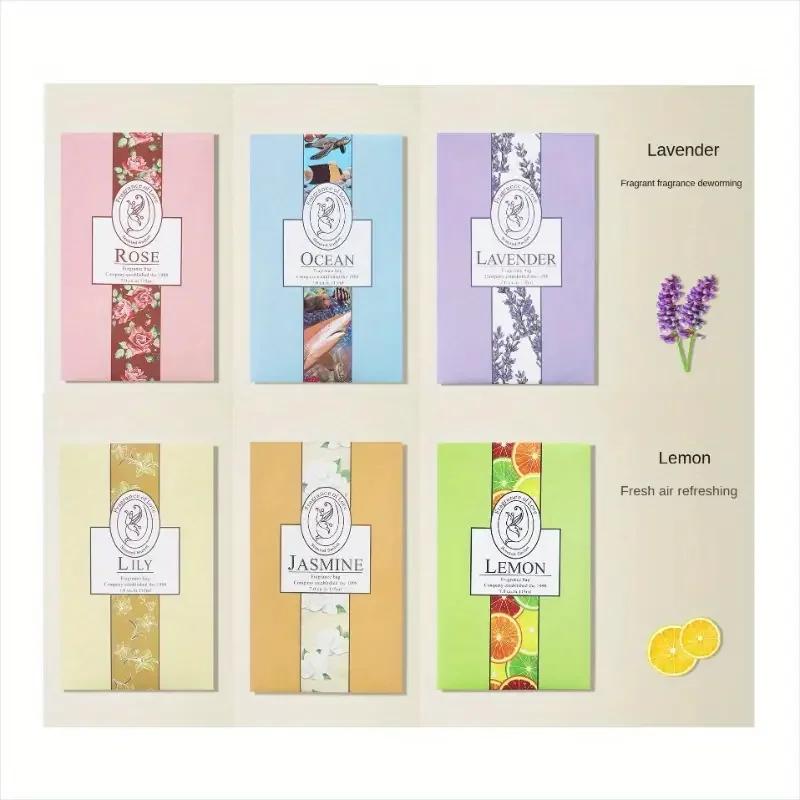 5/6 шт. Ароматический ладан, подвесной декор, саше для шкафа, подвесной ароматизатор для автомобиля, ароматерапия, парфюм, освежитель воздуха