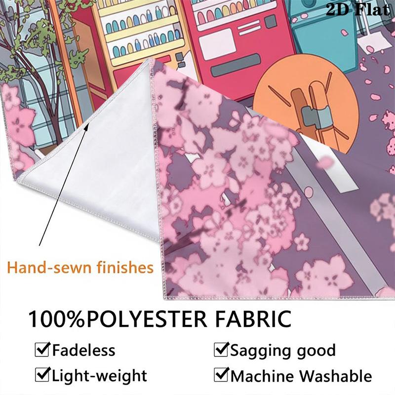 Cherry blossom scenery Pattern Home Decor Tapestry, Wall Hanging, Decorative RV Wall Cloth.SGT0917567