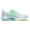 Li Ning Super Light 20 Нескользящие Износостойкие Низкие Беговые Кроссовки Мужские Бело-Зеленые ARBT001-15